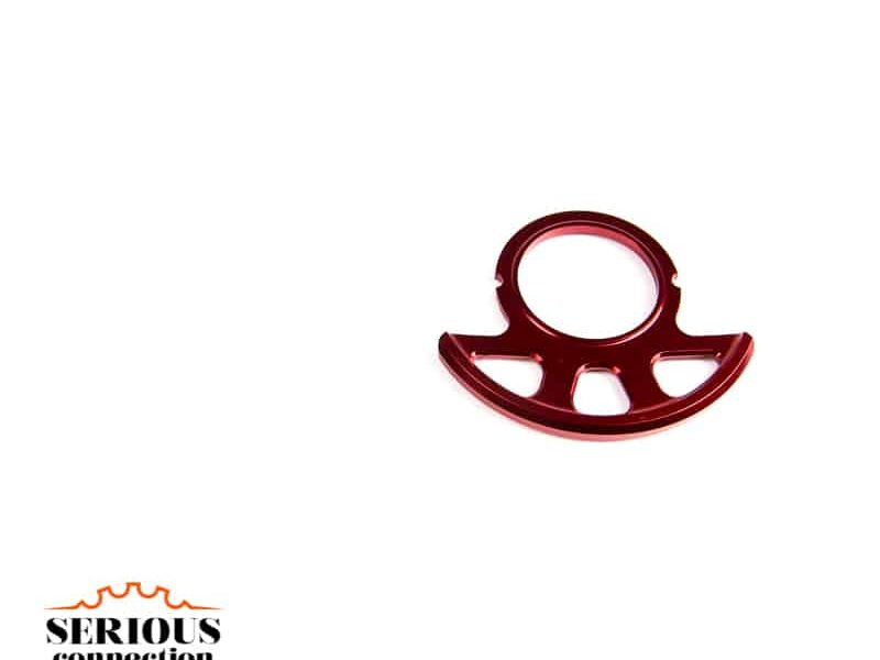 Protection de roue libre AS30 rouge sans logo WAW Transmission